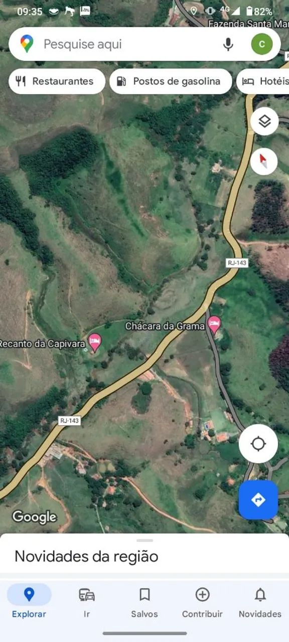 Área em condomínio rural - Foto 4