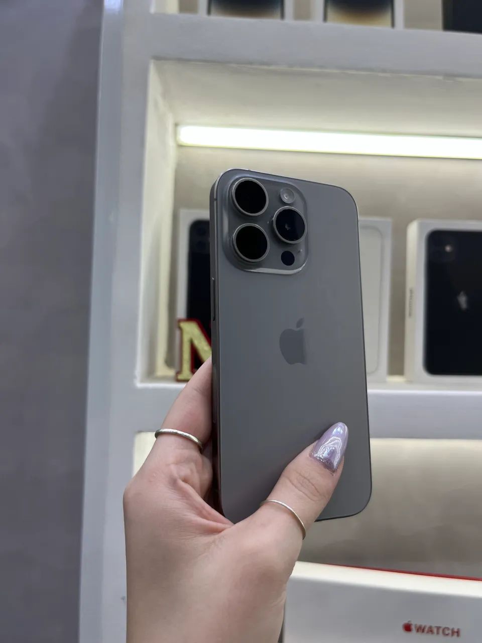 IPHONE 15 PRO 128GB NATURAL SEMI - Foto 3