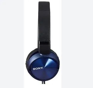 Fone fio Sony MDR-ZX310AP azul   - Foto 2
