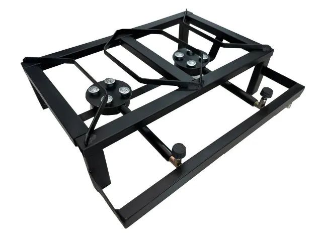 Fogão Fogareiro Alta Pressão Semi-Industrial 2 Bocas - Foto 2