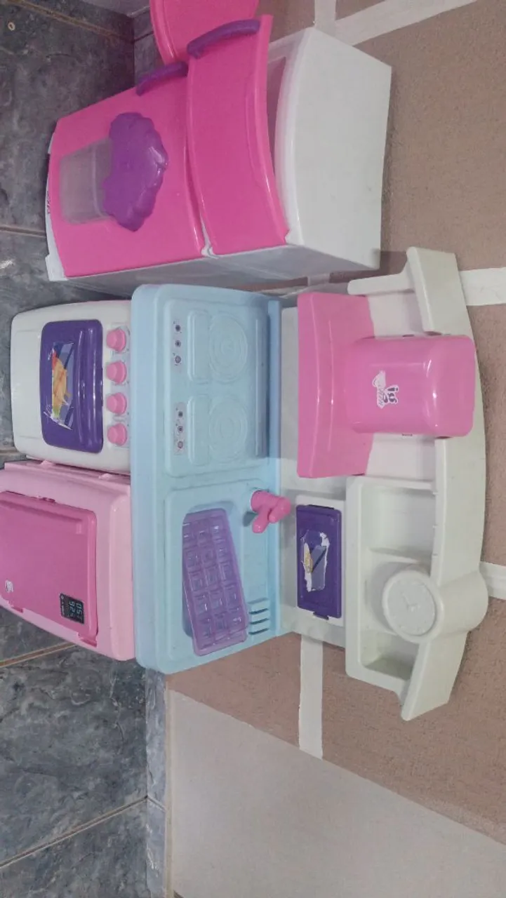 Brinquedo de cozinha completo infantil menina