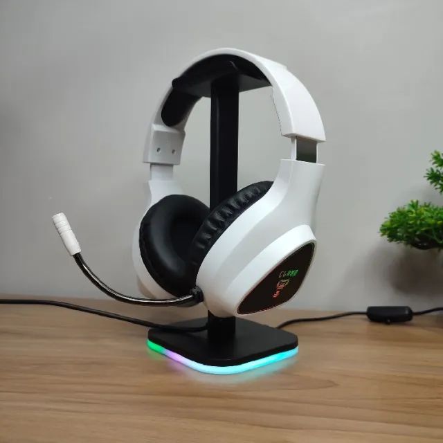 Promoção Headset Gamer RGB Snow Mount Clanm - Foto 3