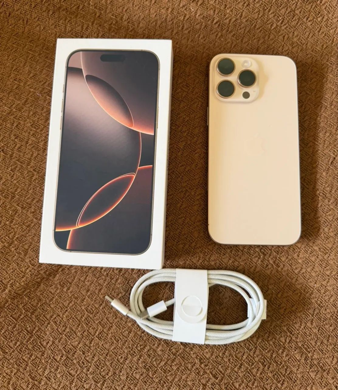 IPHONE 16 PRO MAX 256GB COR DESERT - Celulares e Smartphones