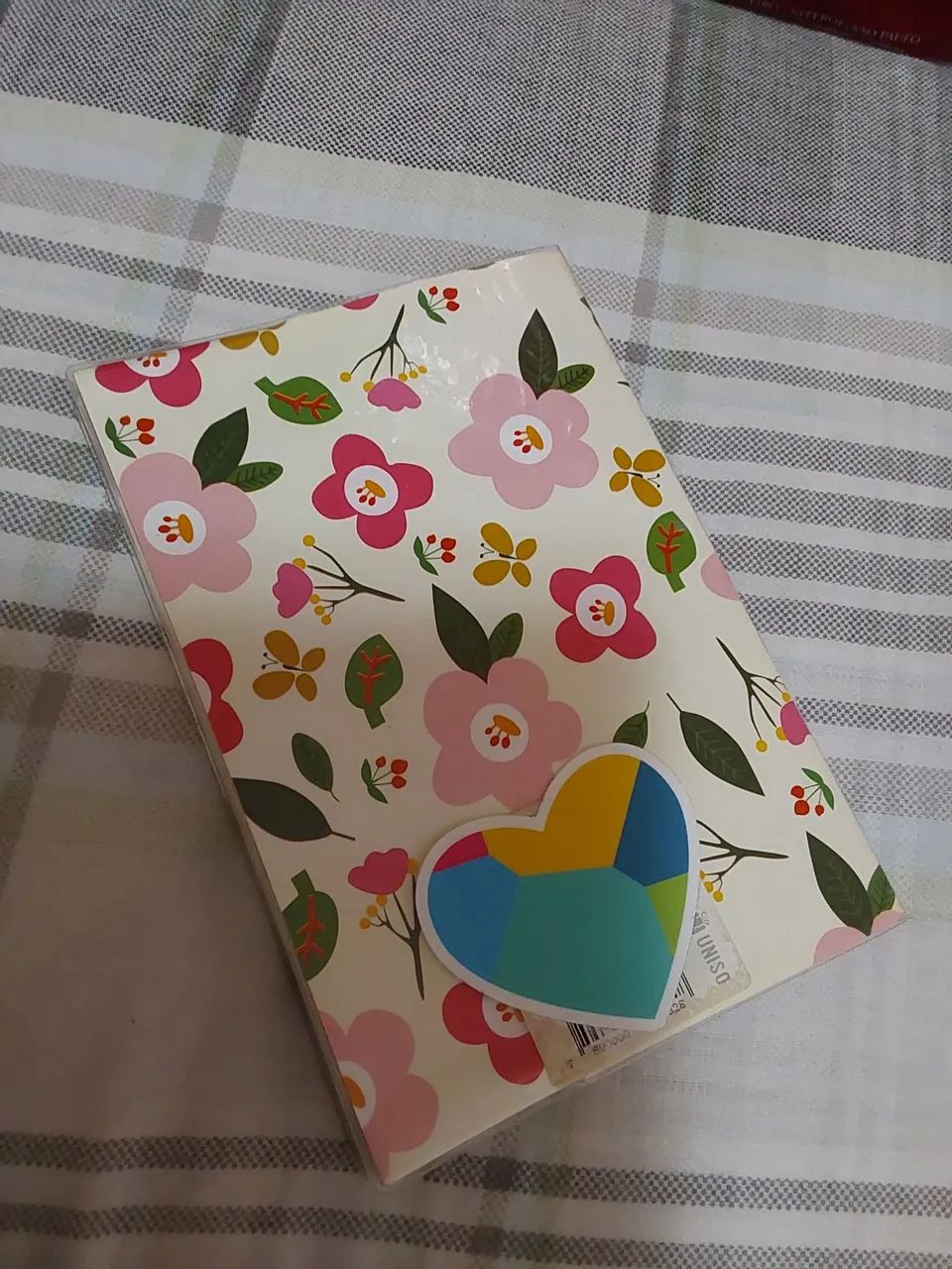 Caderno decorado com flores - Foto 2