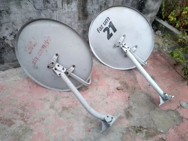 2 Antenas Parabólicas Sky Embratel