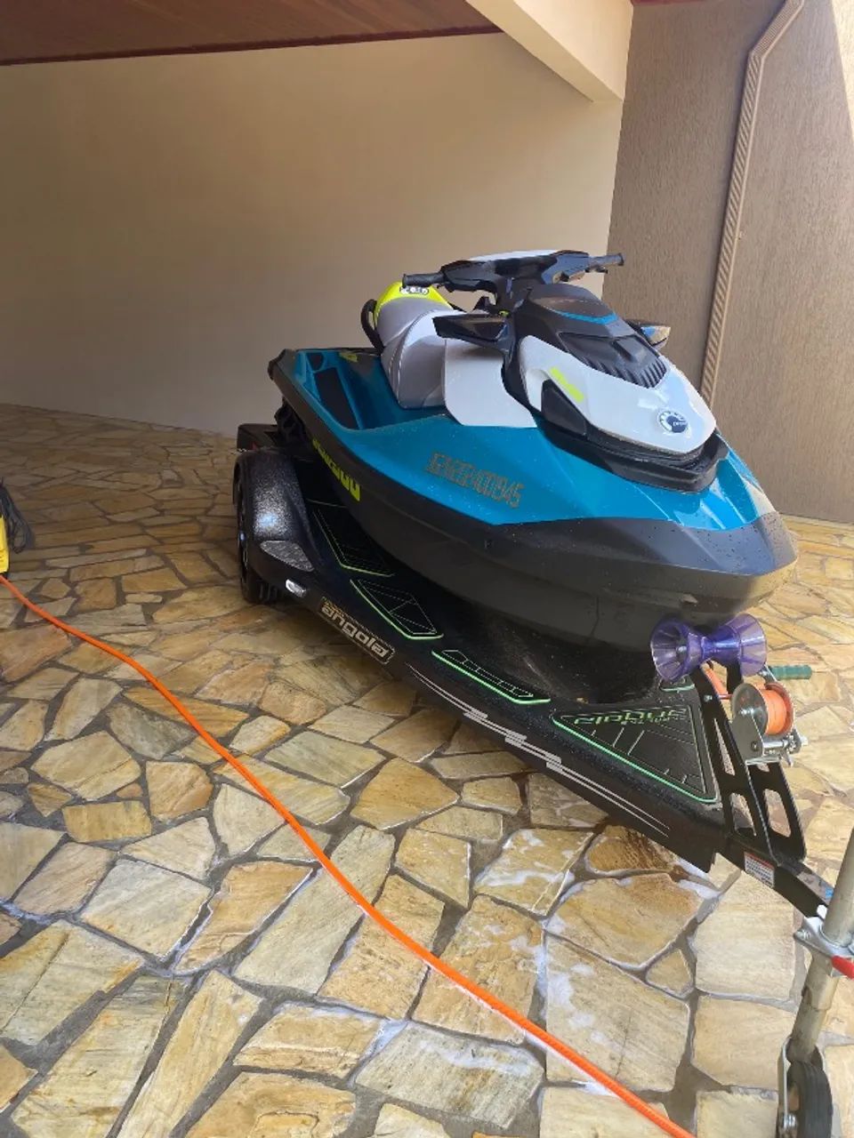 Jetski seadoo usado apenas 2x estado de zero com carreta Angola nova  - Foto 2