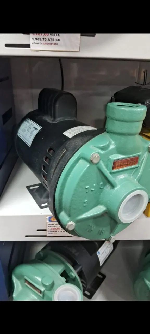 BOMBA CENTRÍFUGA 1.5CV MON 127/220V VAZÃO MAX 16 TH-16 NR THEBE - Foto 2