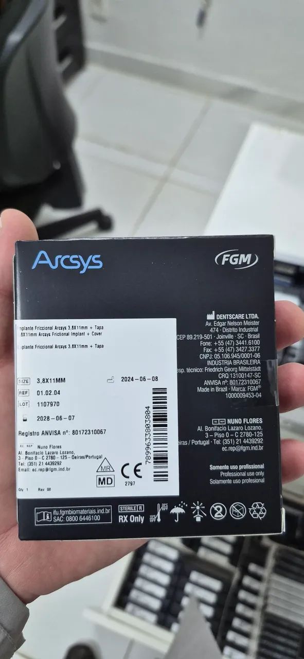 Conjunto FGM cirurgia de implantes dentarios