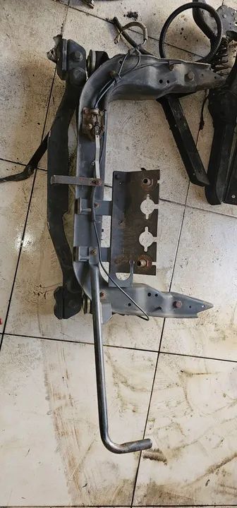 Suporte cabine iveco stralis completo com amortecedor - Foto 3