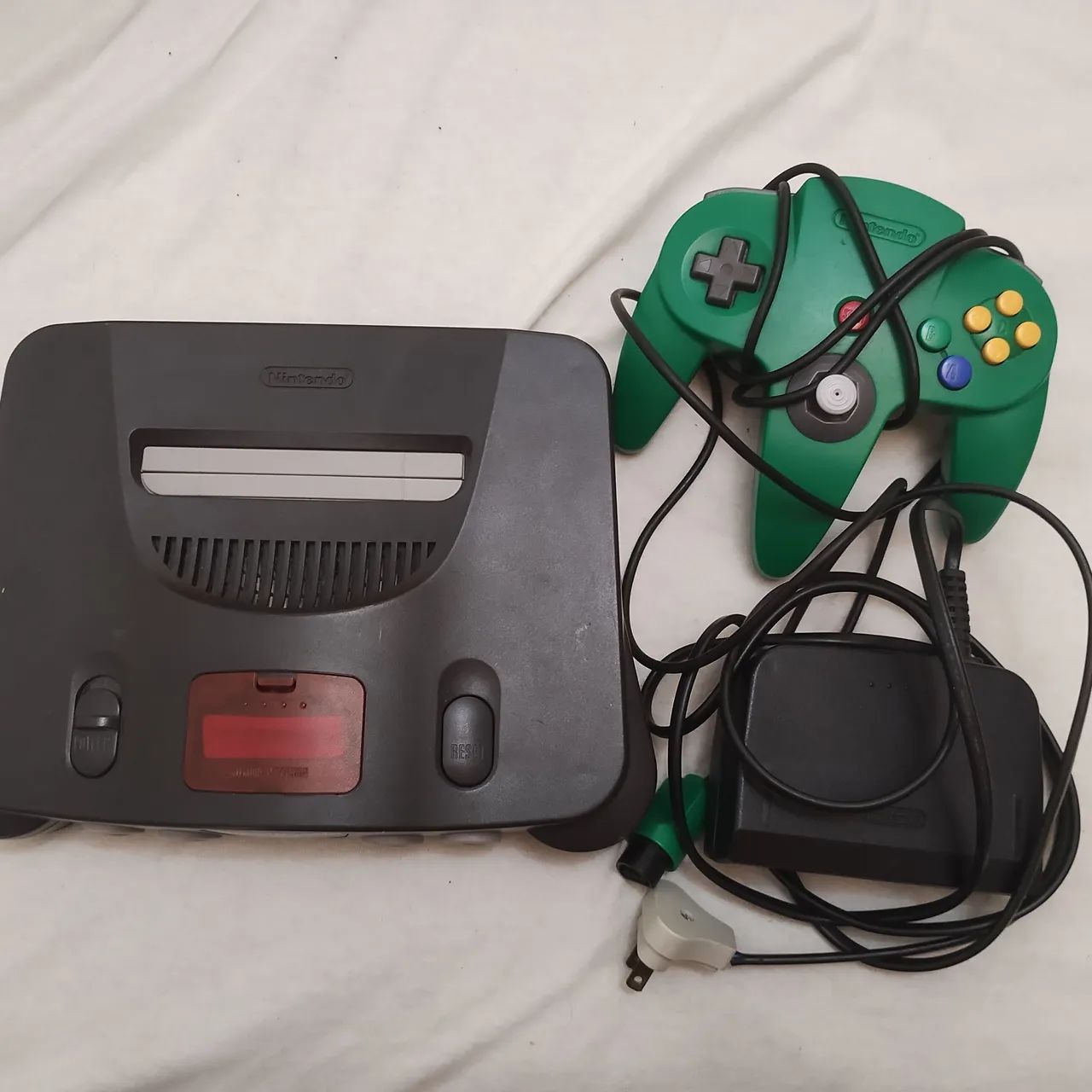 Nintendo 64 Completo - Console Clássico!