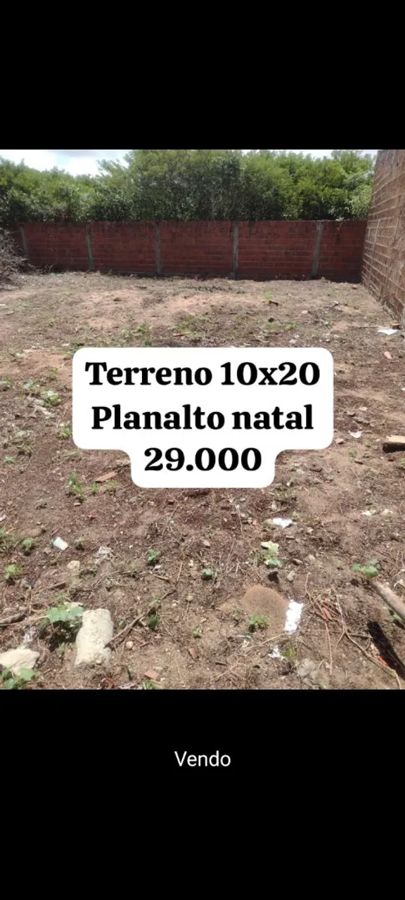 Terreno planalto 10x20