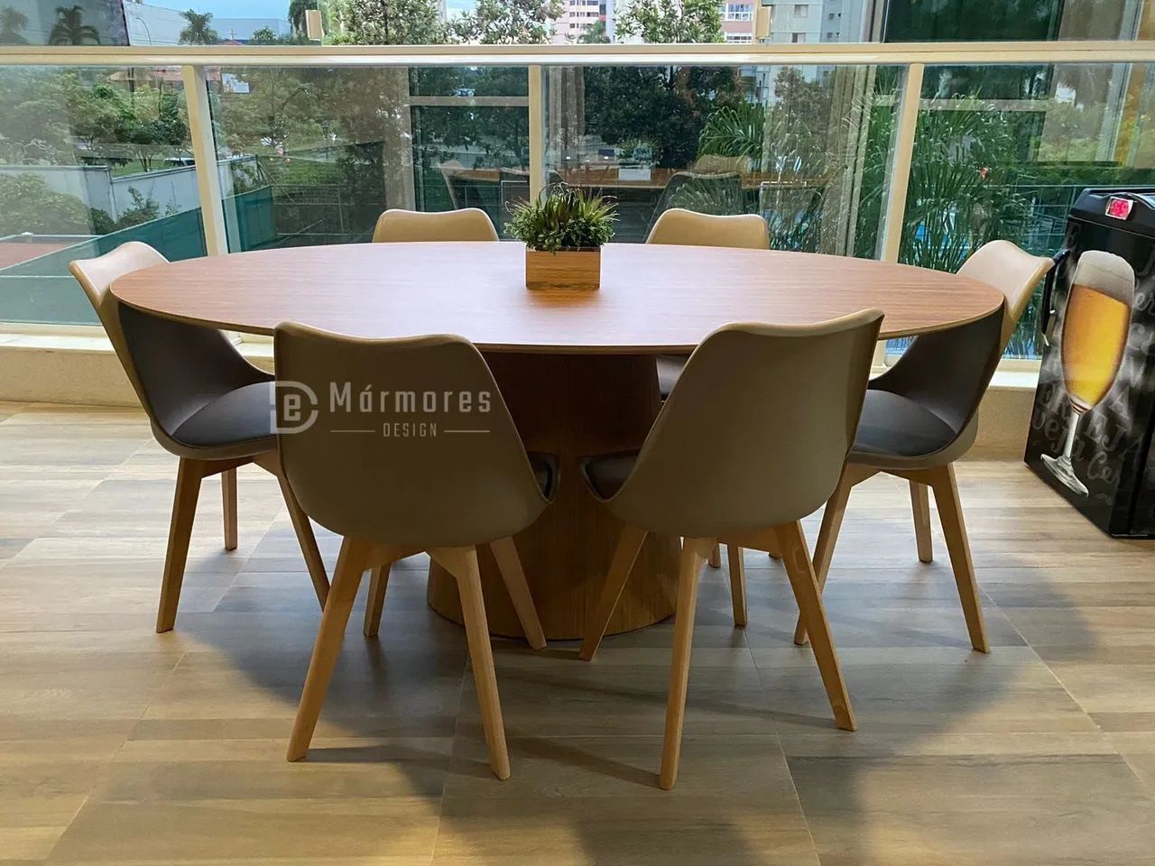 Mesa de Jantar em madeira freijó - Foto 2