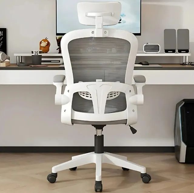 Cadeira Escritório Ergonômica C7 Neo - Proteção Lombar Confortável PREMIUM - Foto 2
