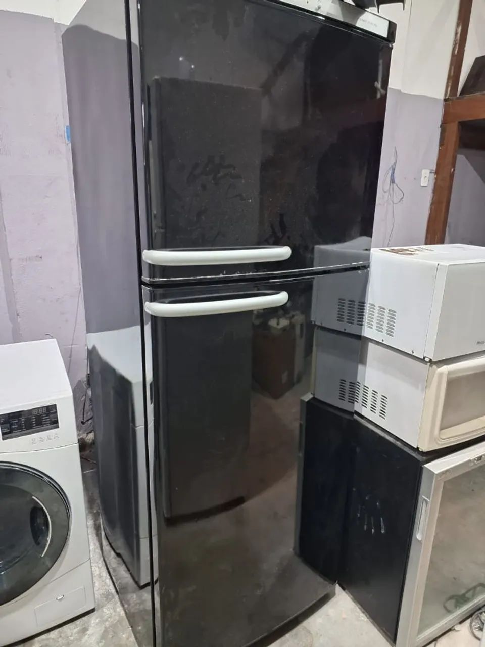 Geladeira Duplex Usada em ótimo estado BOSH - Foto 2