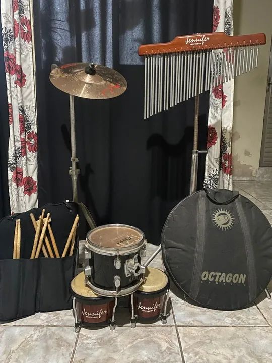 Bateria Acústica completa - Foto 4