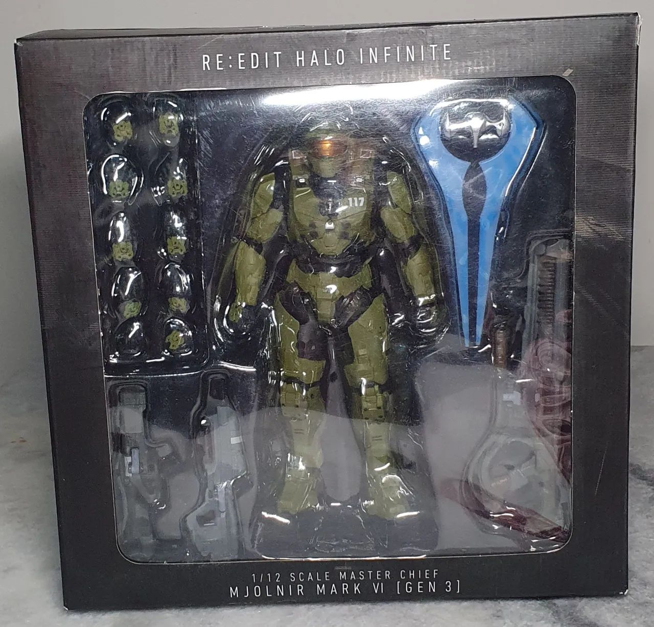 [新品未開封正規品]Re:Edit halo Master Chief Master Chief Re:Edit Halo Infinite - Figura de Ação 1/12