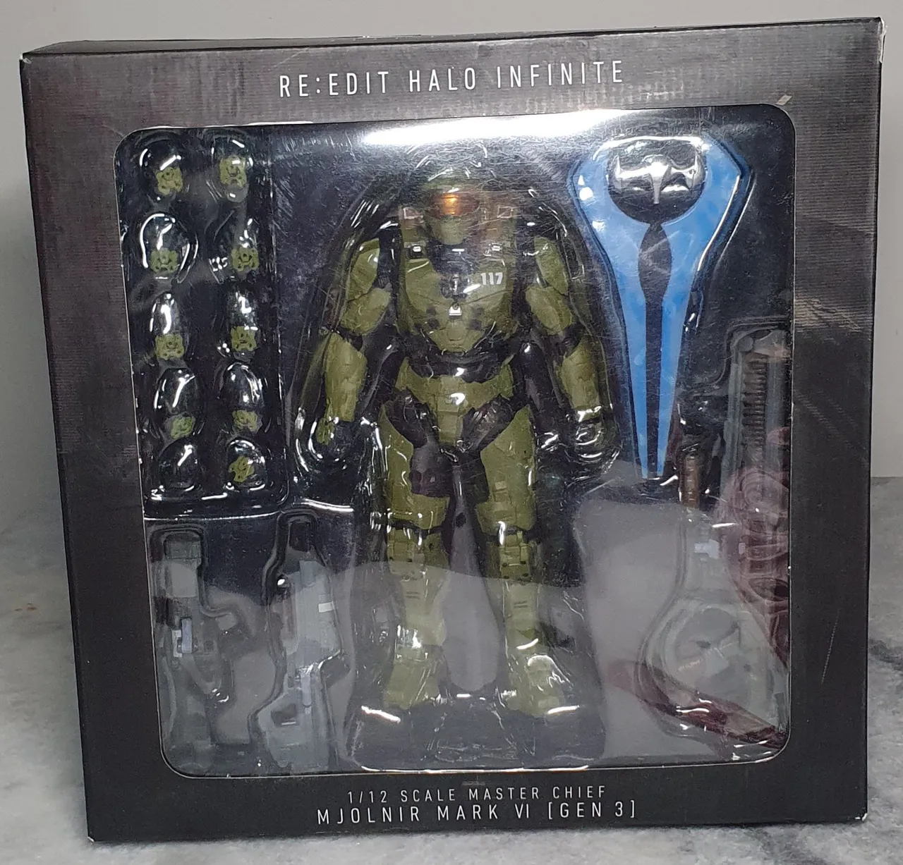 Master Chief Re:Edit Halo Infinite - Figura de Ação 1/12 bootleg novo