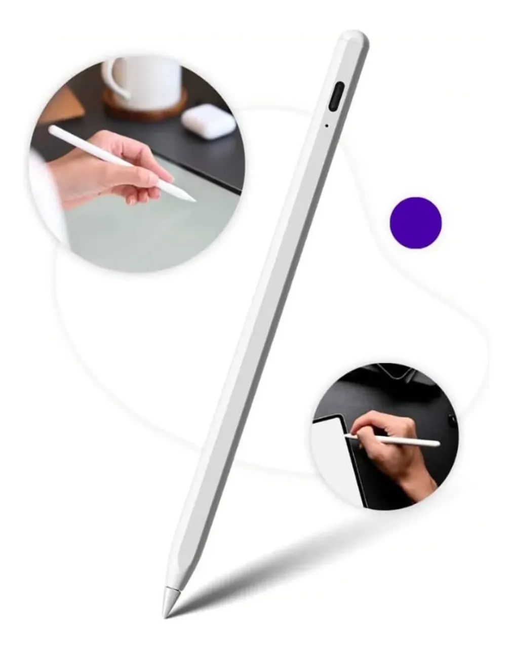 Caneta Stylus Universal Alta Precisão Para Tablet Positivo Android IOS Kateluo - Foto 2