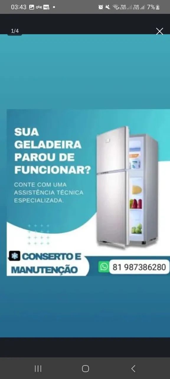 Assistência técnica de electro doméstico 