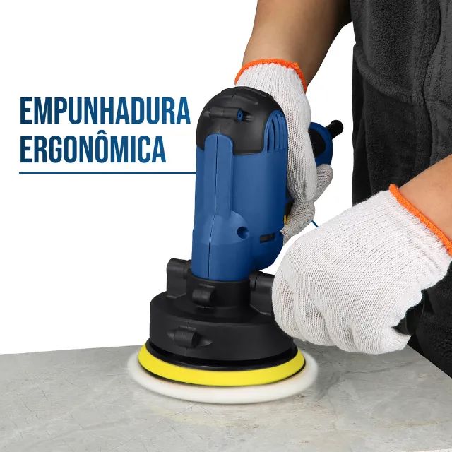 Lixadeira Profissional 5 Polegadas 600w - Holtter Ferramentas - Foto 5