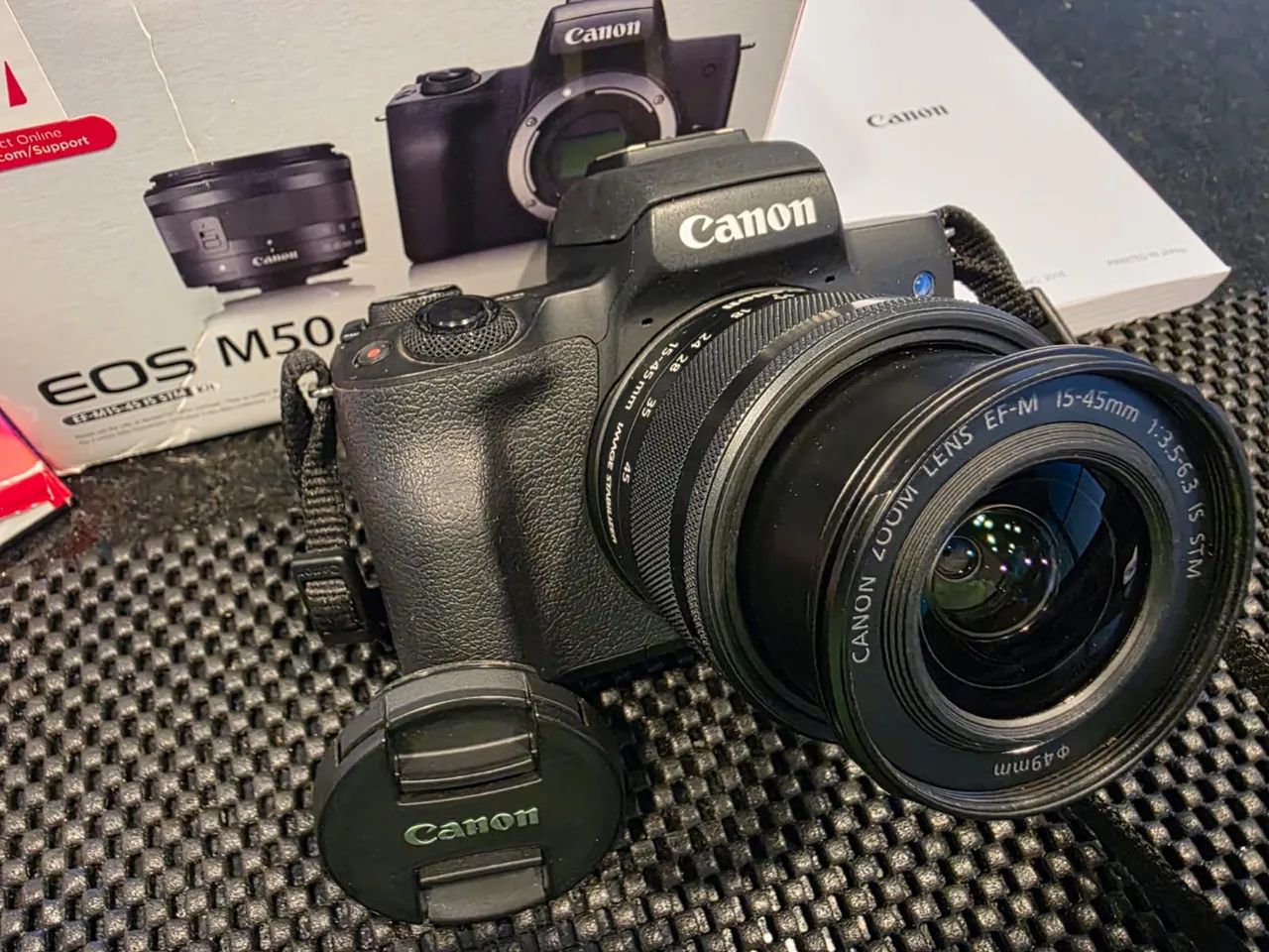 Câmera Canon EOS M50 com Lente 15-45mm - Foto 2