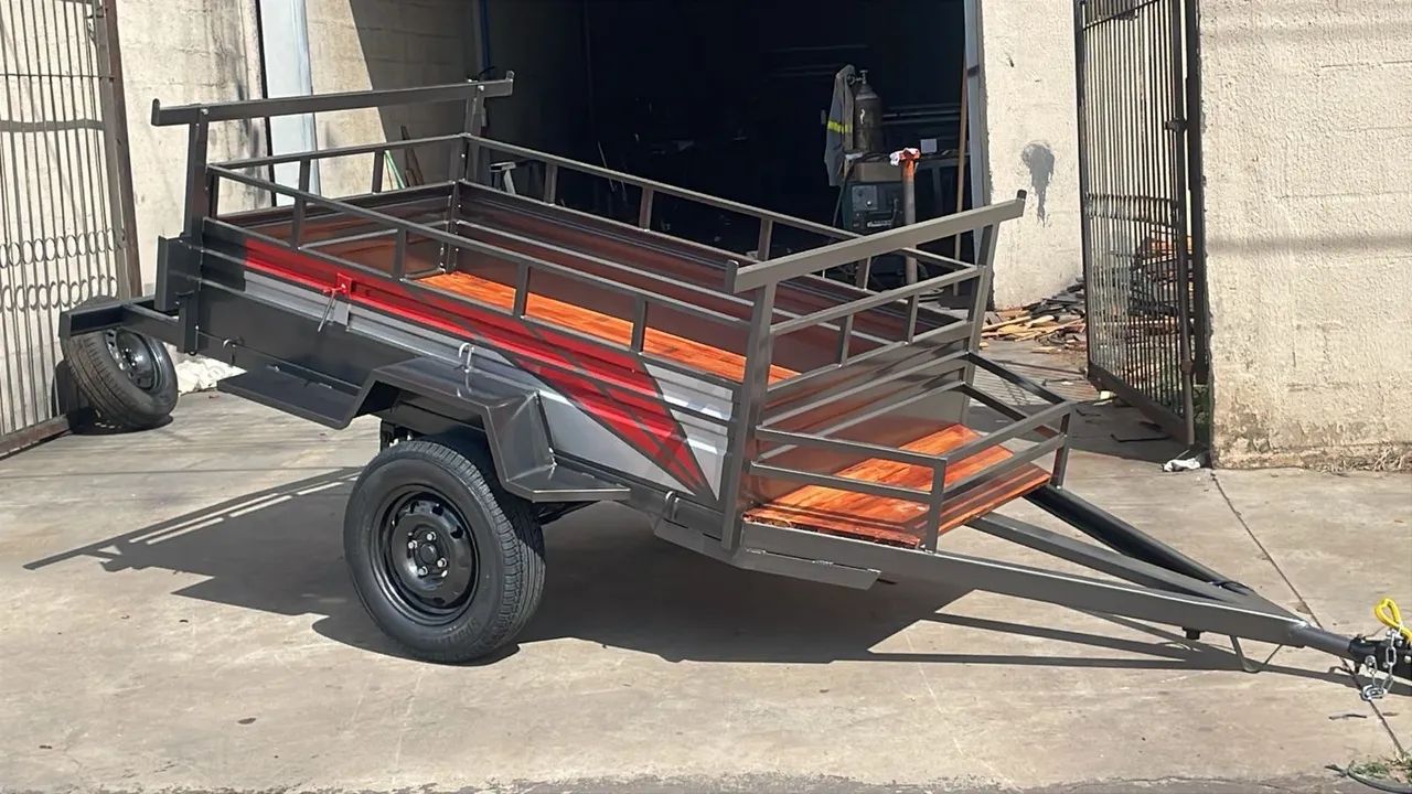 CARRETINHA REBOQUE PRONTA ENTREGA 