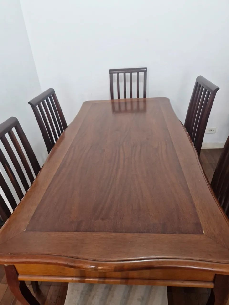 Mesa madeira 6 lugares - Foto 3