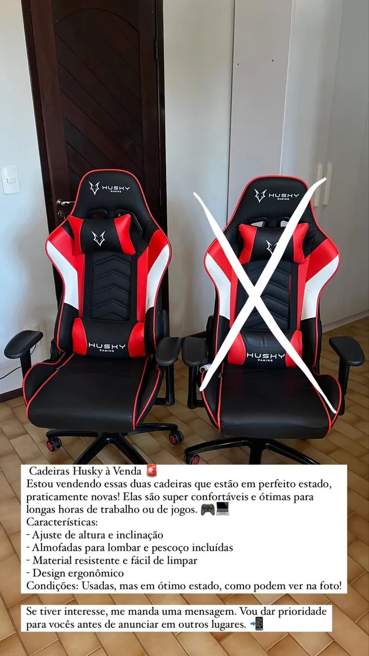 Cadeira game  - Foto 2