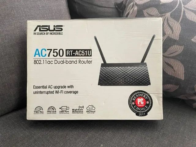 Access Point, Roteador Asus Preto