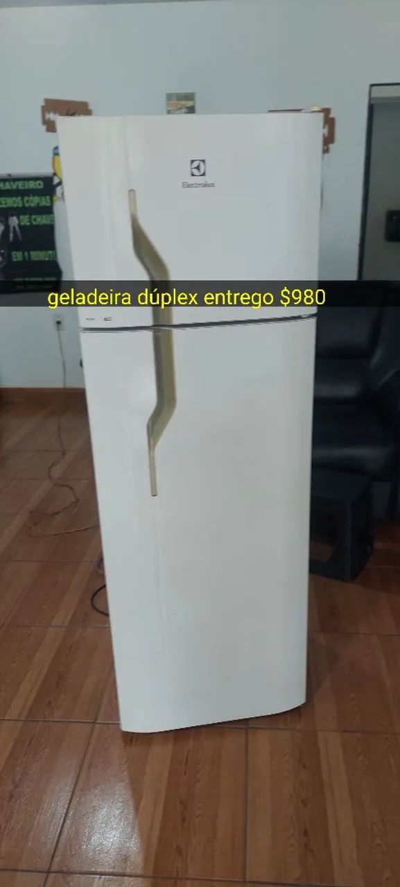 Geladeira dúplex entregamos 
