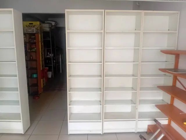Estante mdf e vidro