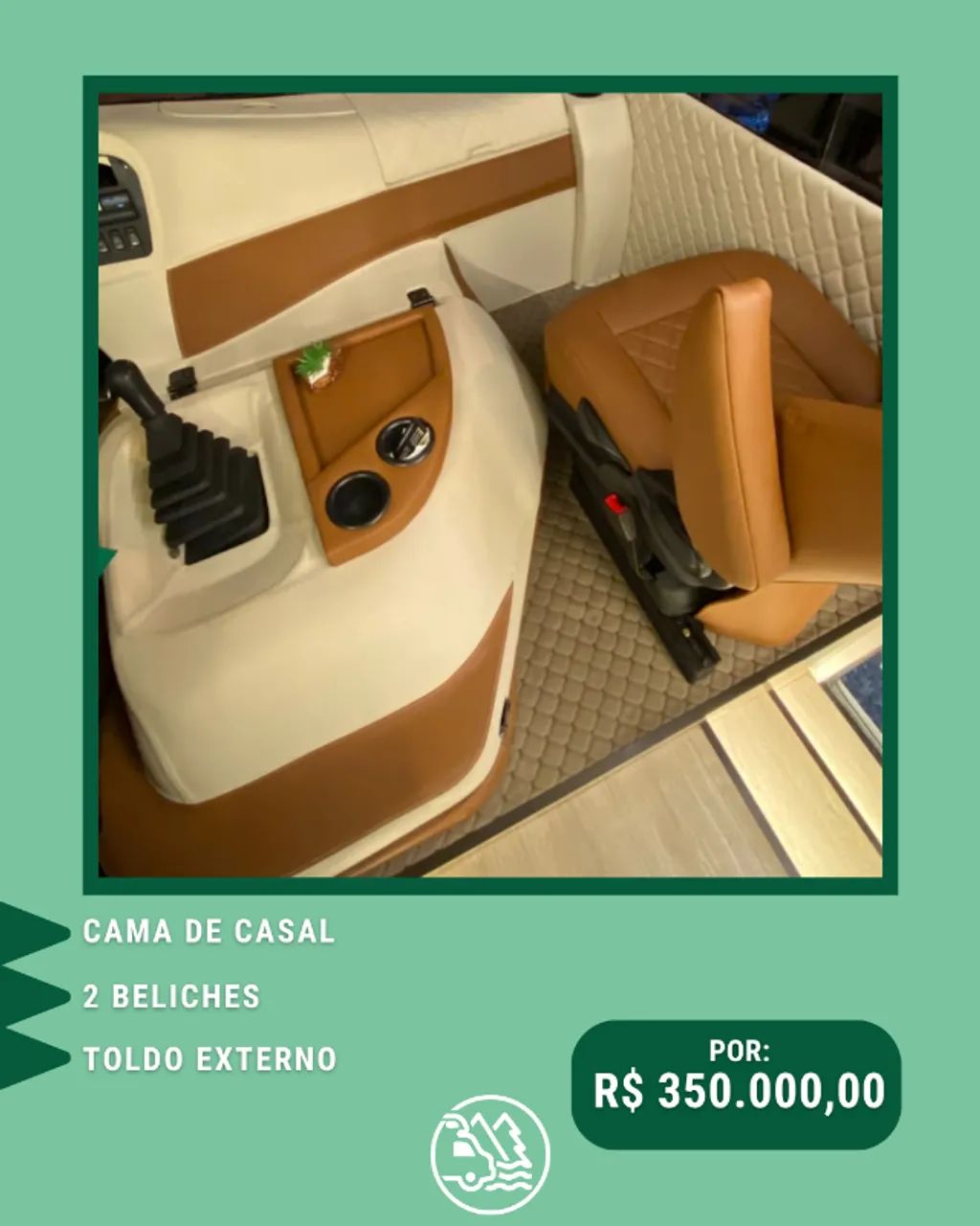 MOTORHOME MICRO-ÔNIBUS À VENDA - Foto 4