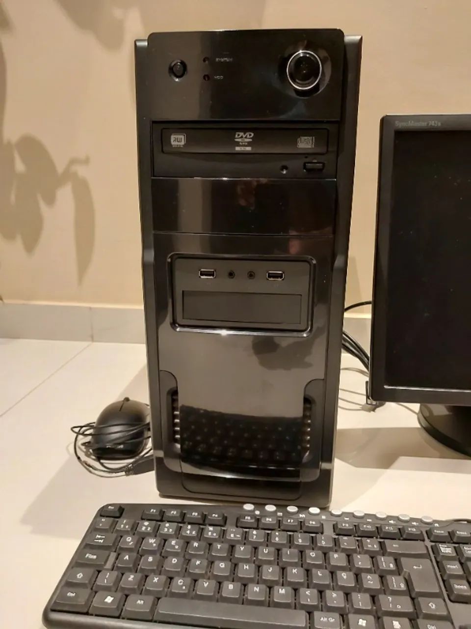 Computador completo CPU Intel Celeron memória 2gb HD256Gb - Foto 2