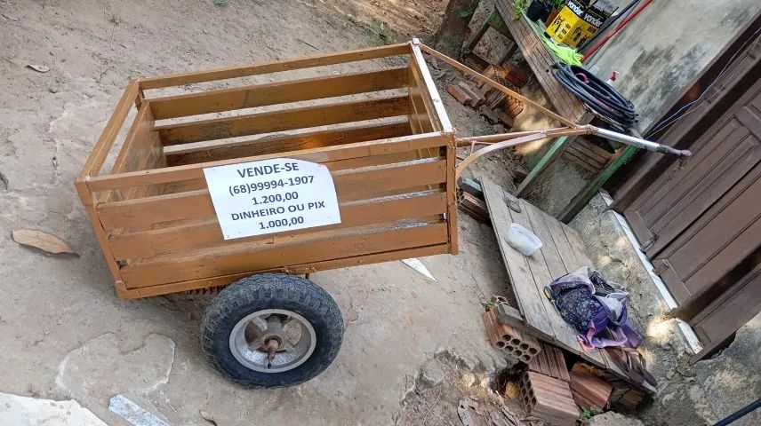 Carrocinha para moto 