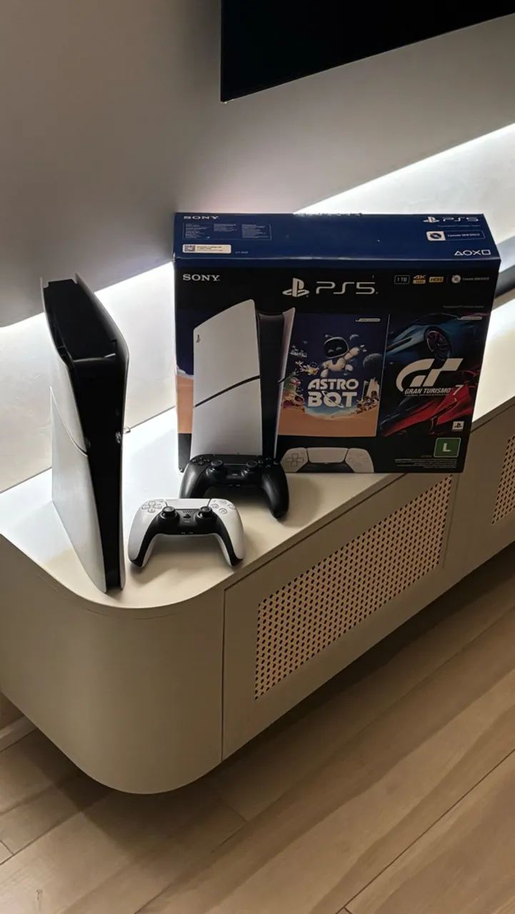 Ps5 Slim 1tb mídia digital