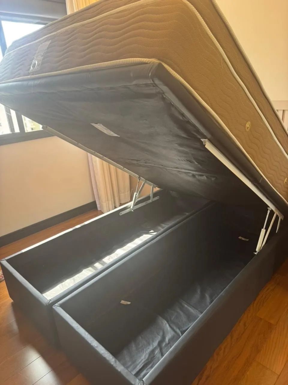 Cama box com bau casal  - Foto 6