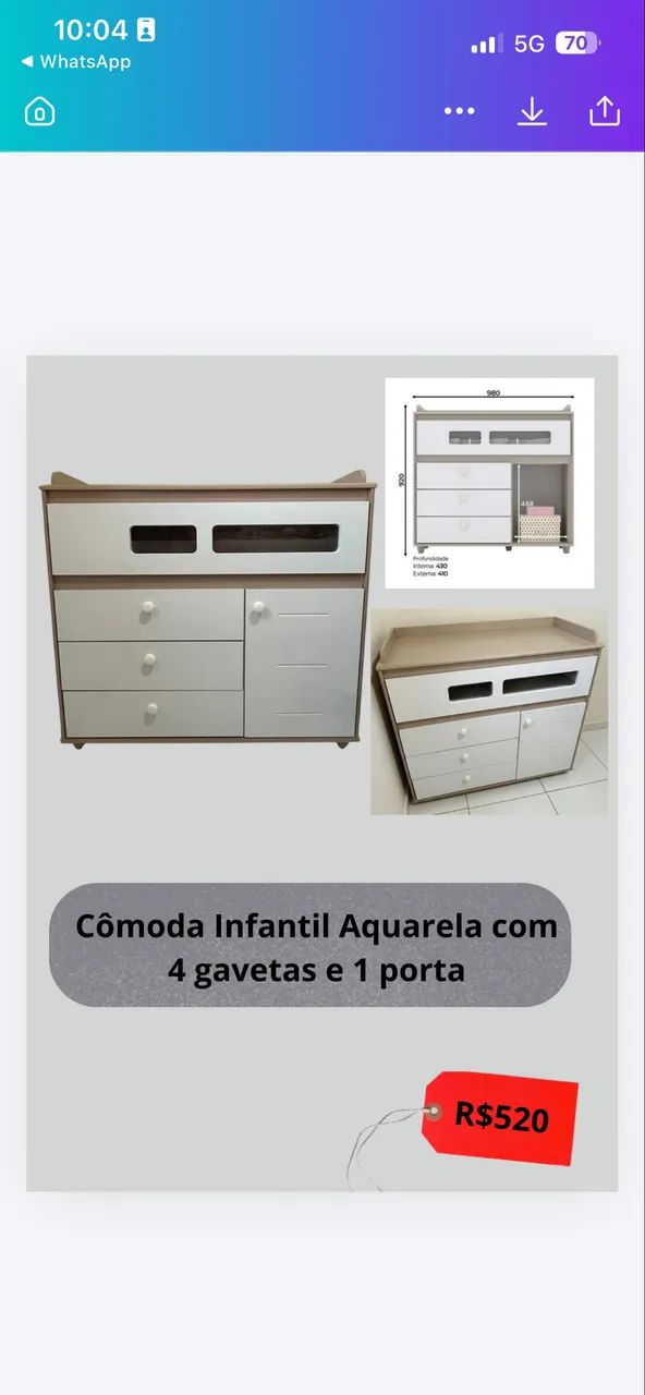 Cômoda  - Foto 2