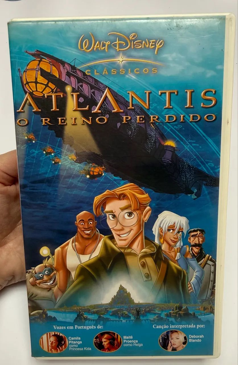 2 VHS Disney - Atlantis + Lilo & Stitch - Foto 4