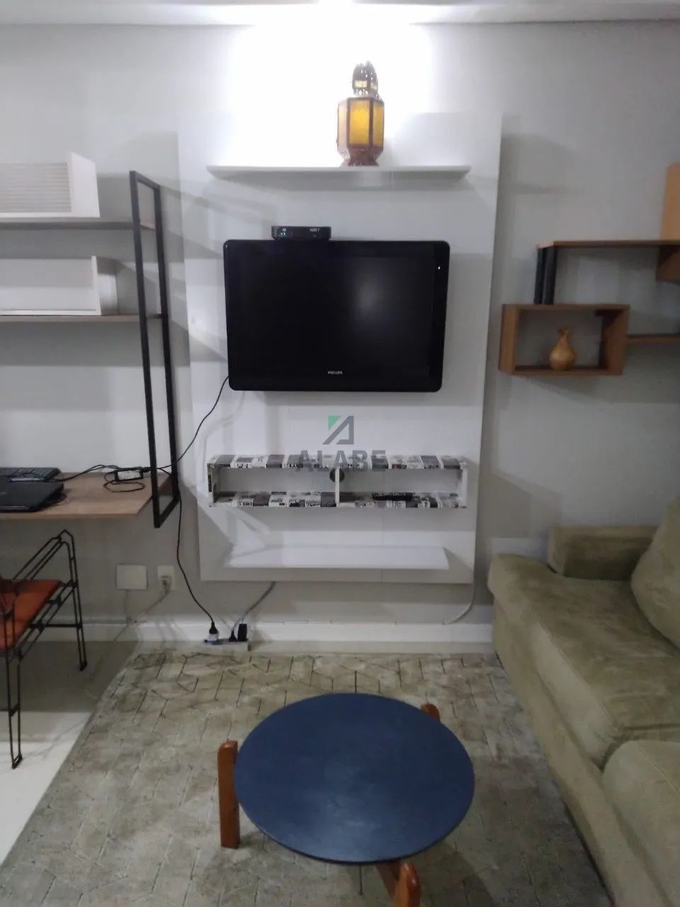 Apartamento em Moema com 40m², 1 quarto e 1 vaga e serviços.