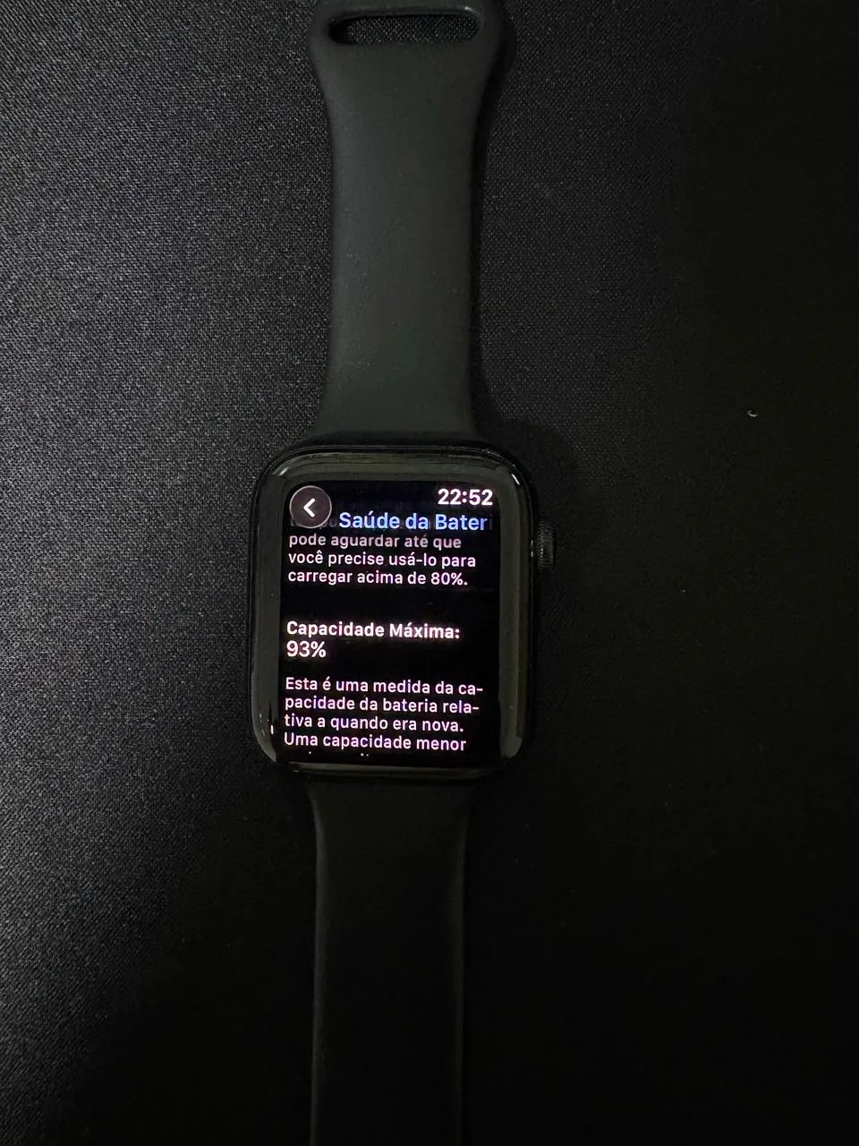 Apple Watch SE 2 Geração 44mm (saúde da bateria 93