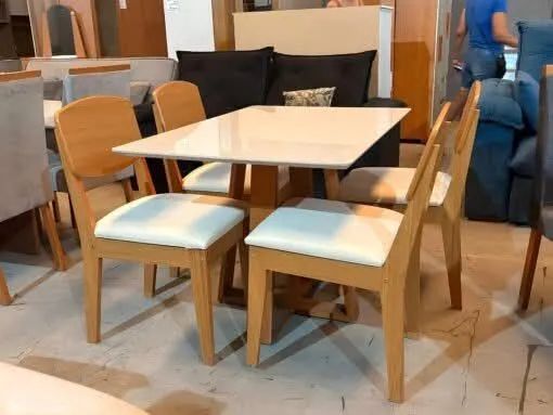 Mesa pedro 0,90m com 4 cadeiras Havana tt - Foto 3