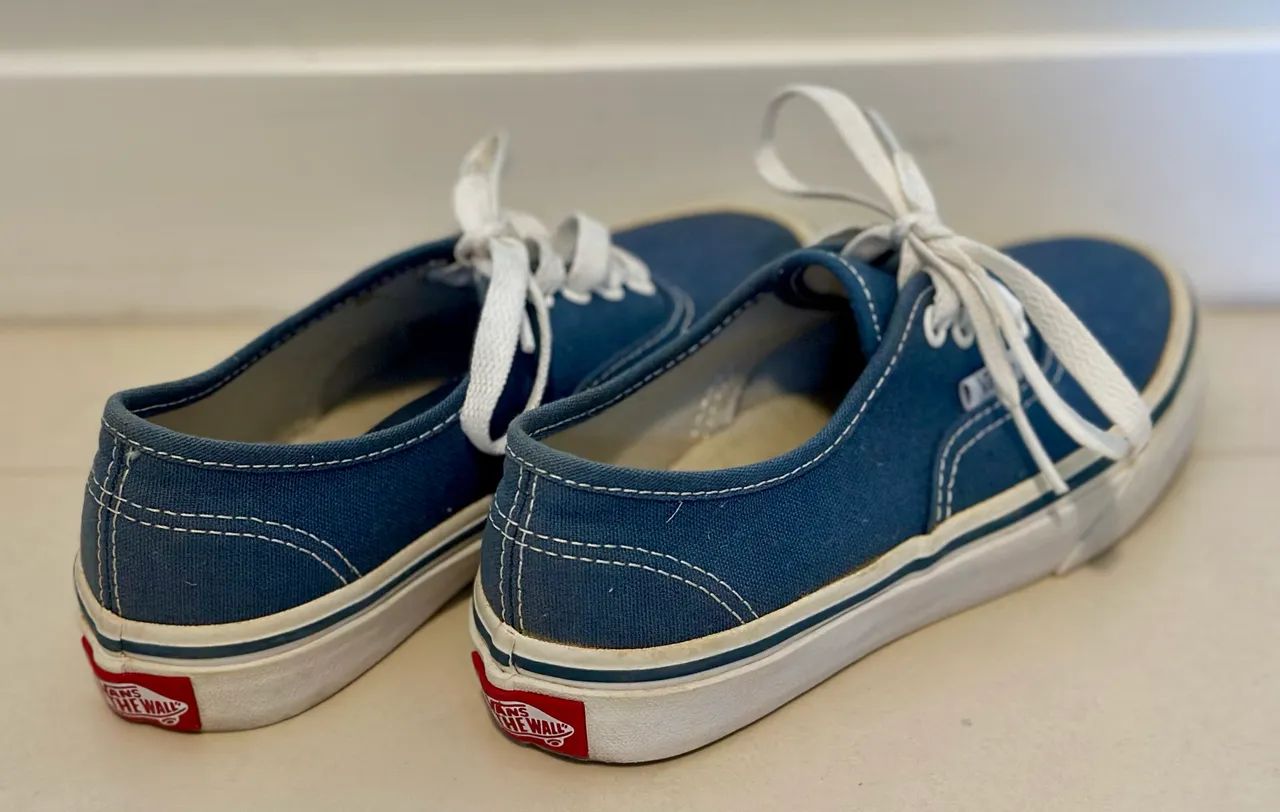 Tênis Vans Authentic Infantil azul - Foto 2