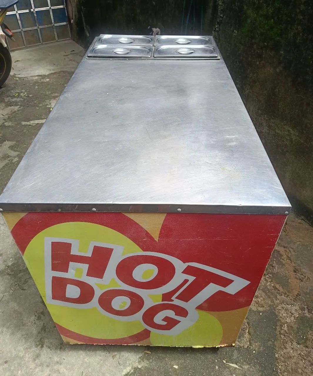 Carrinho de lanche, balcão de lanche. - Foto 2