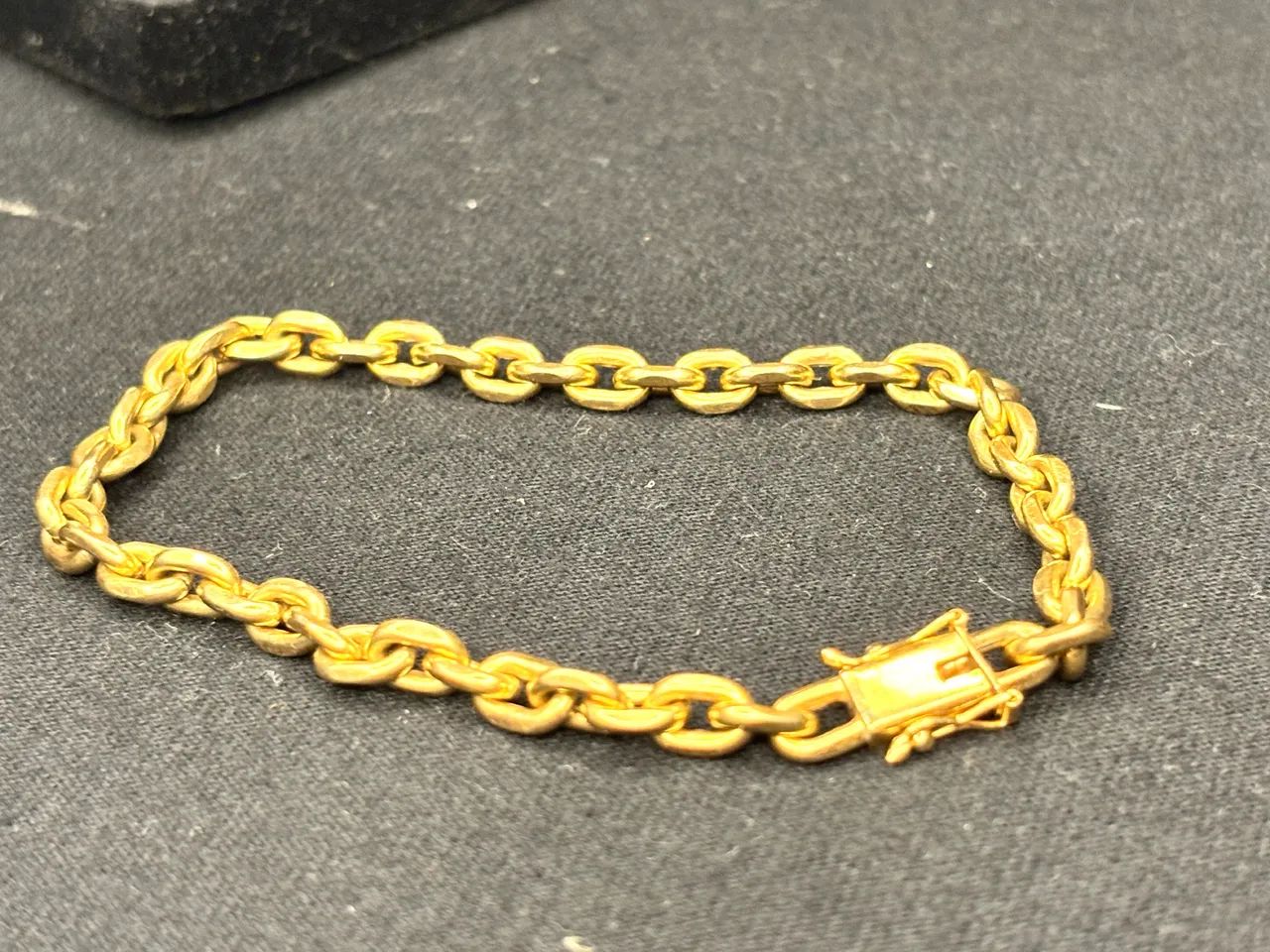 Pulseira Ouro 18K Modelo Cartier 22cm 11g - Foto 2