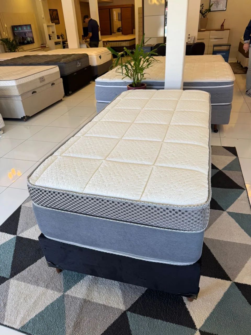 Cama de Solteiro SEMINOVA TOP - Entrega GRÁTIS!  - Foto 2