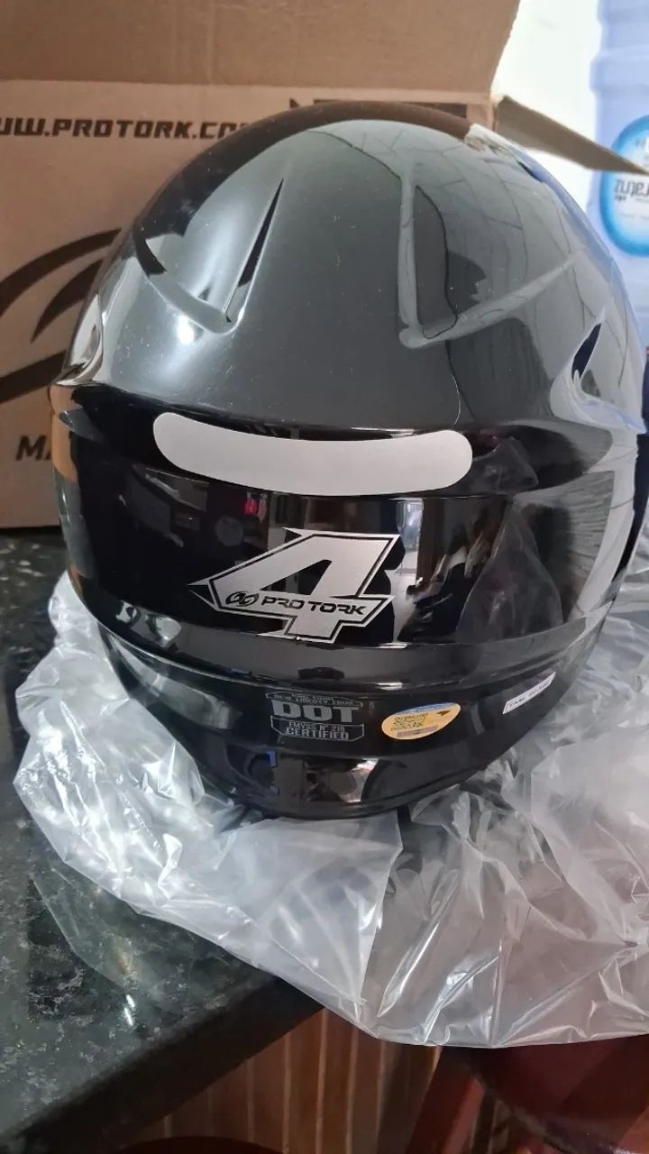 Capacete NOVO Protork - Foto 2