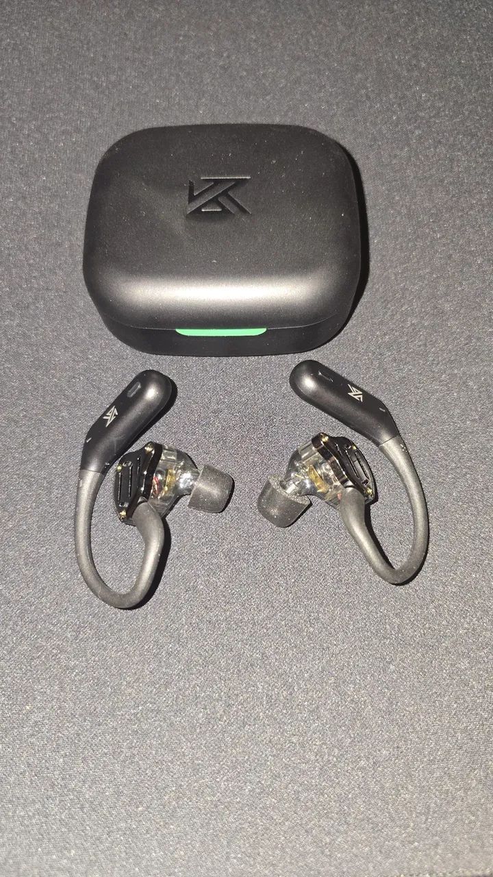 Fone Gamer Bluetooth KZ ZS10 Pro 2 + Adaptador Sem Fio AZ10 - Novo - Foto 3