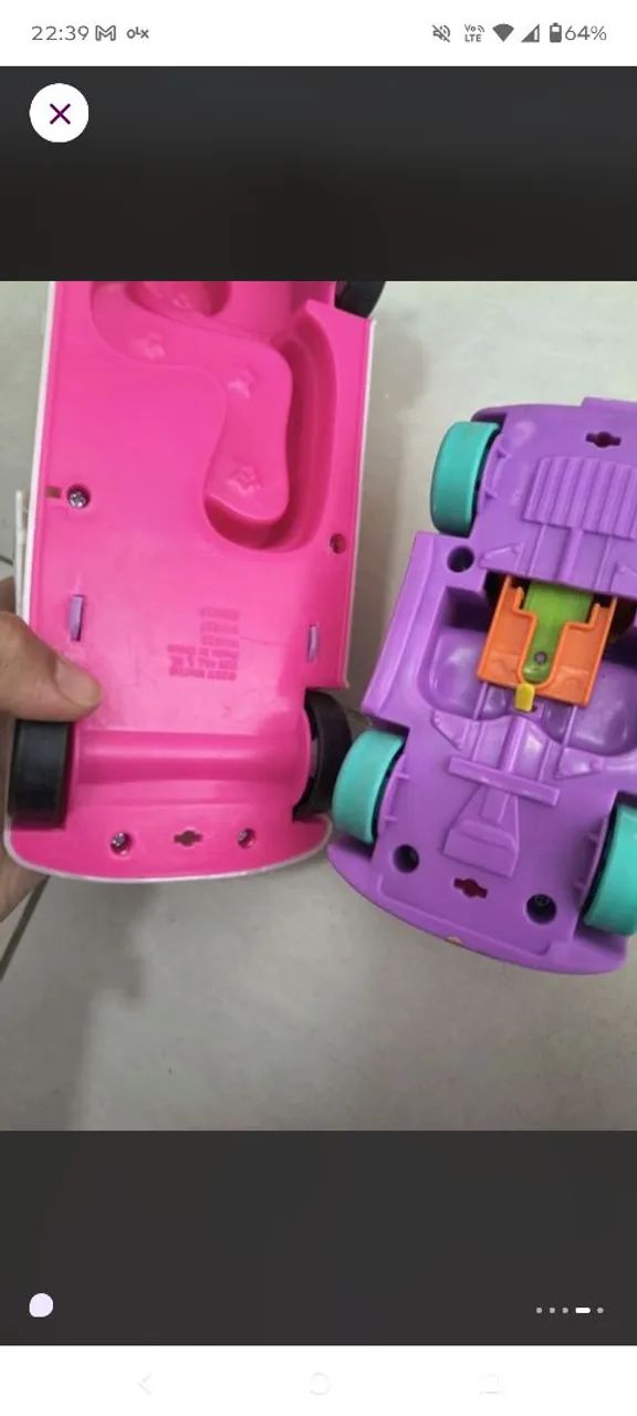 Dois carrinhos da Polly Mattel  - Foto 4