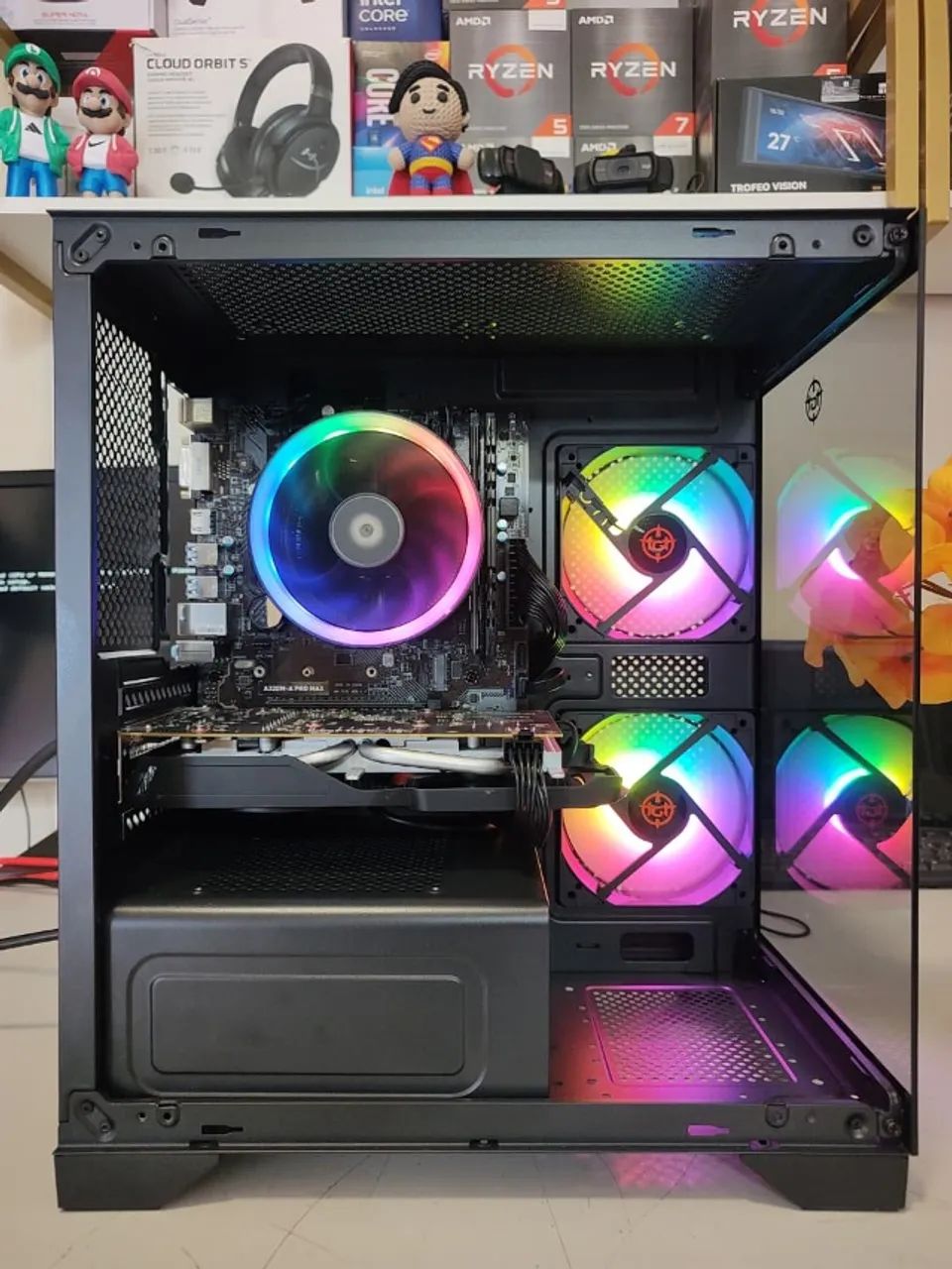 PC Gamer i5 10th + RX 580 + 16GB - Foto 3