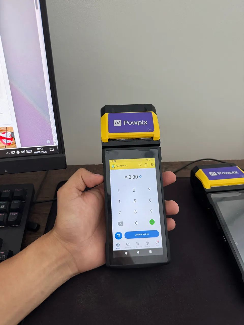 Maquininha PagSeguro  - Foto 3
